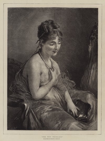 新しいネックレス 作： Charles Joshua Chaplin